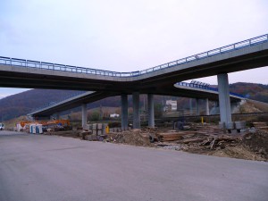 Zábralie na moste Lehôtka pod Brehmi, rýchlostná cesta R1
