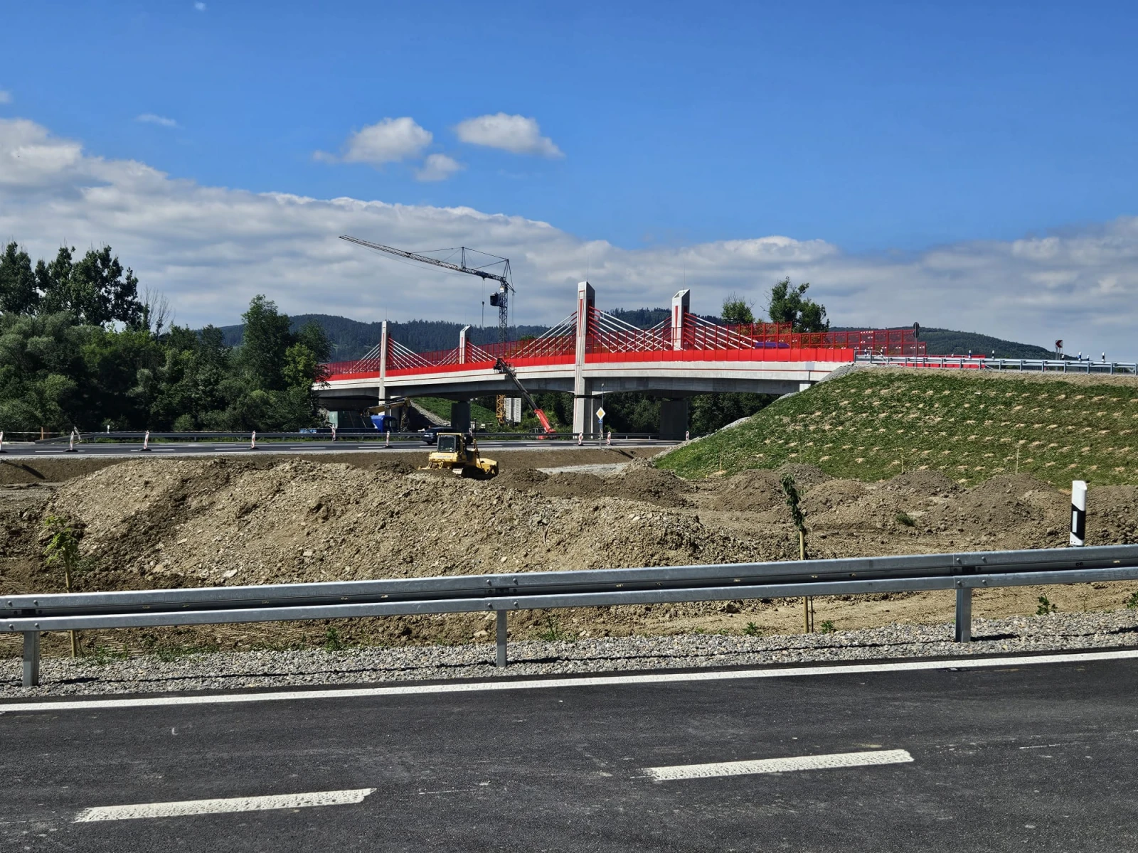 Oceľové prvky k predpetiu mosta - Kysucké Nové Mesto - 2