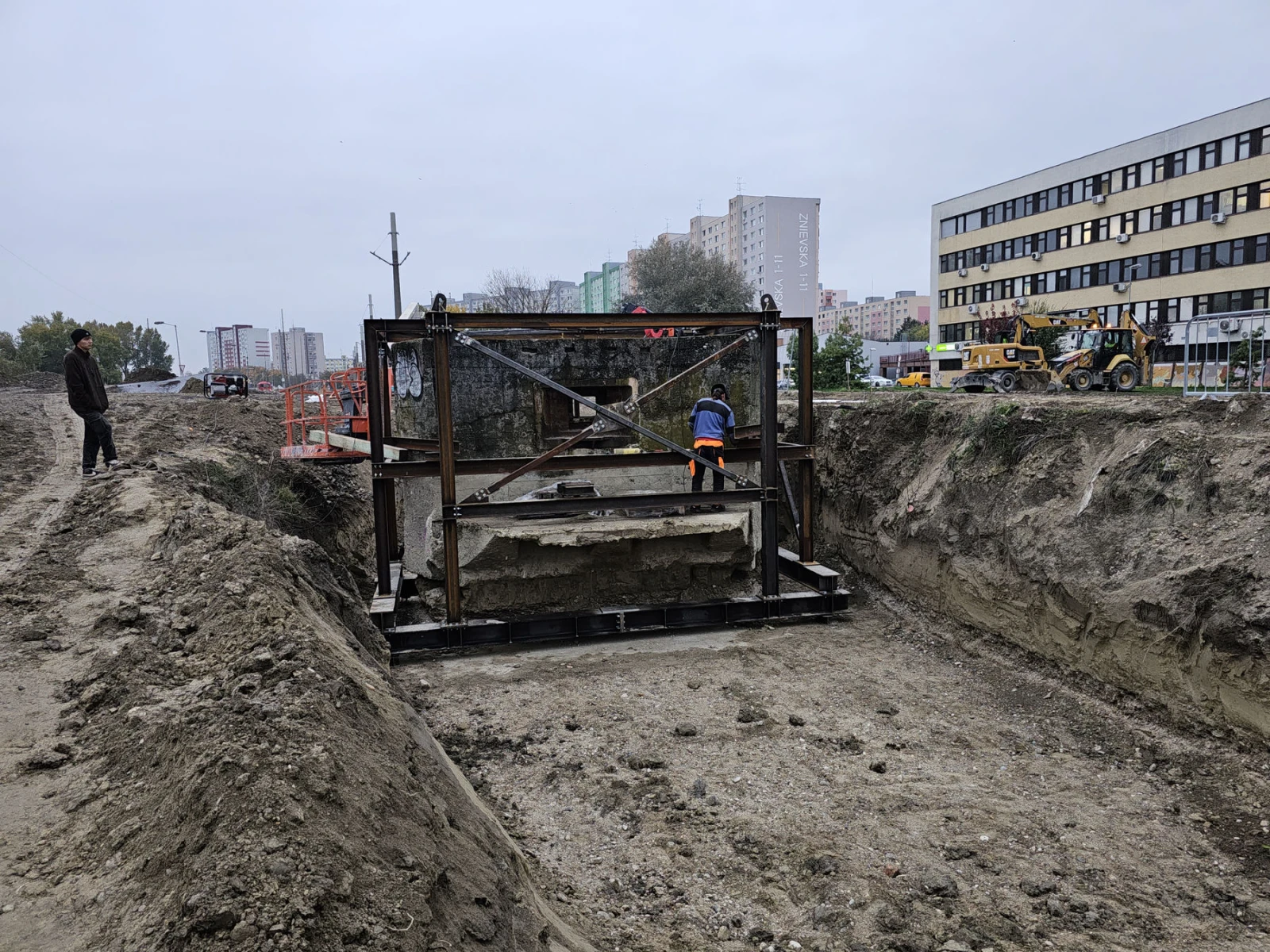 Presun protitankovej steny - 3