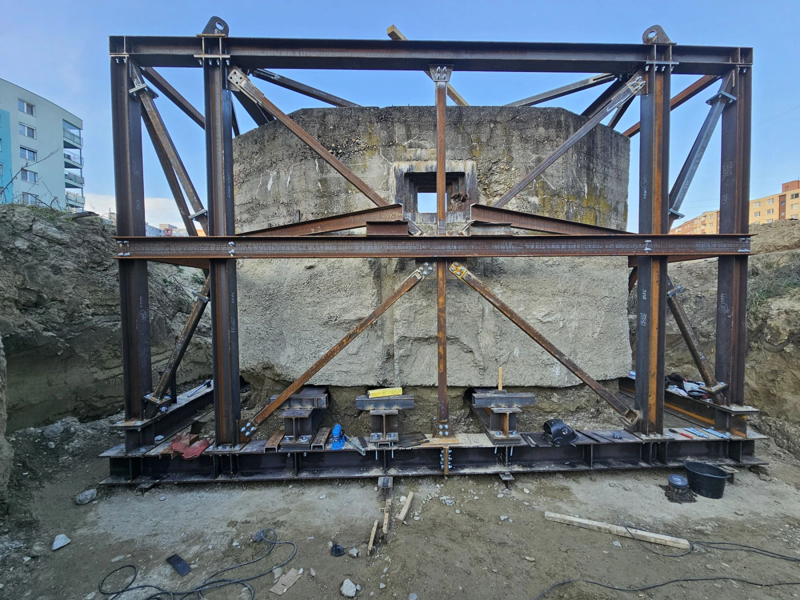 Presun protitankovej steny - 6