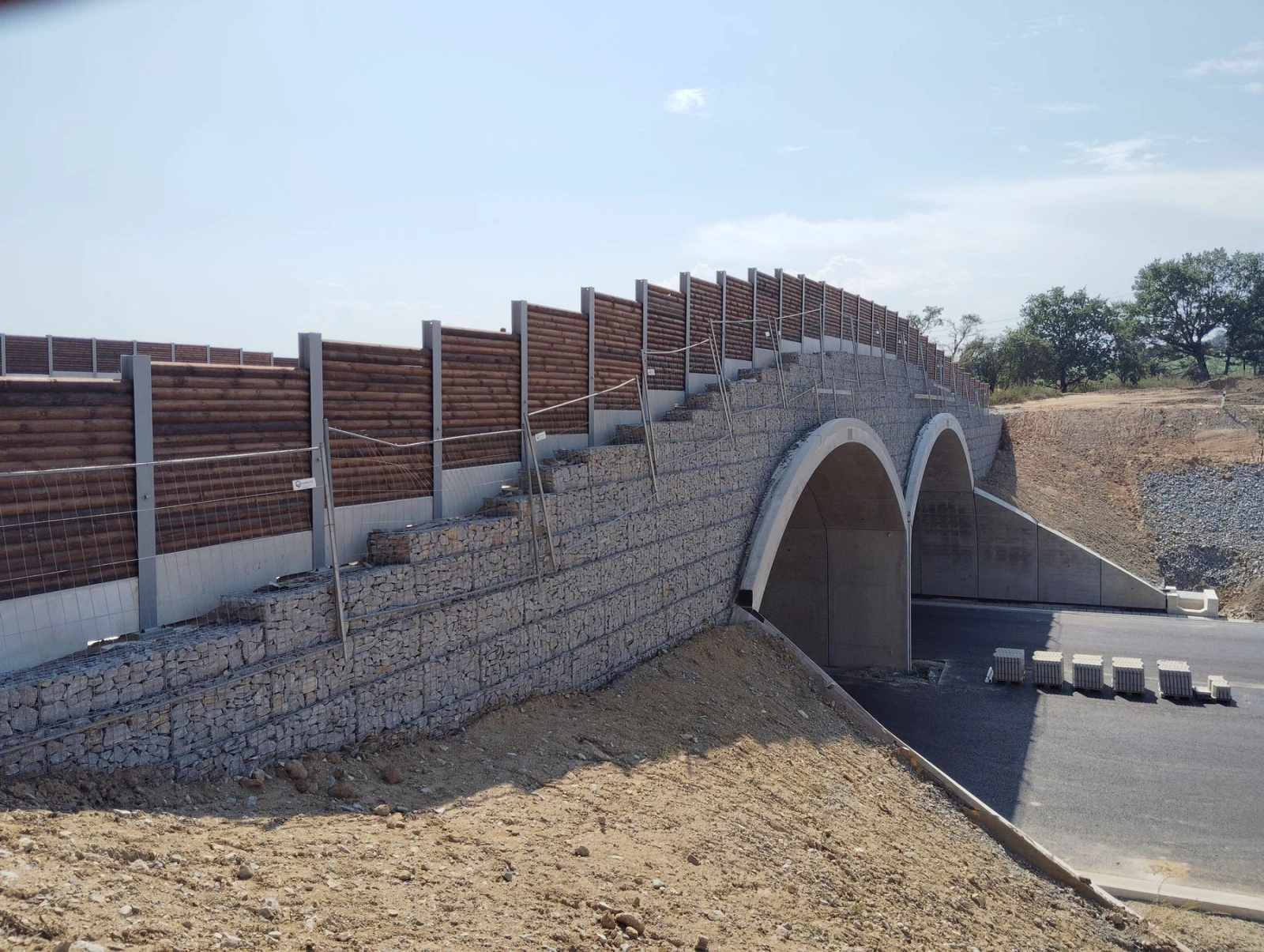 Protihluková stena - Mirotice, ČR - 2