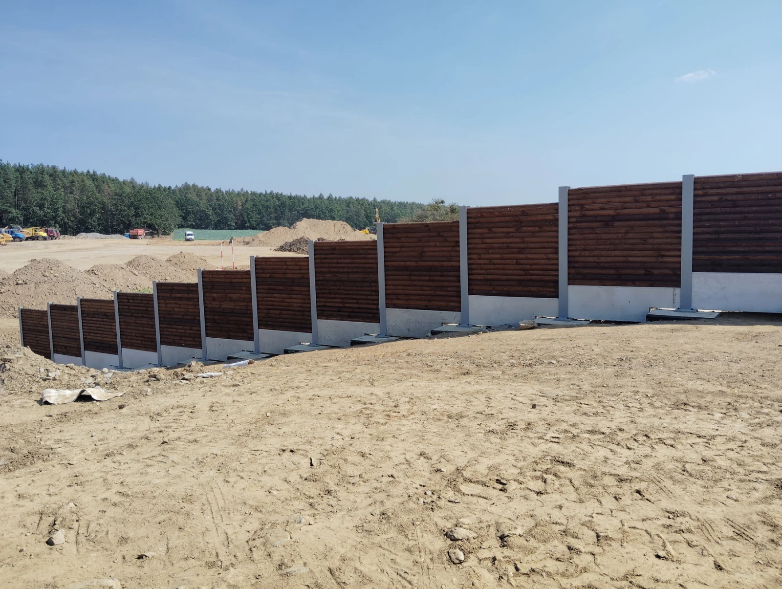 Protihluková stena - Mirotice, ČR - 3