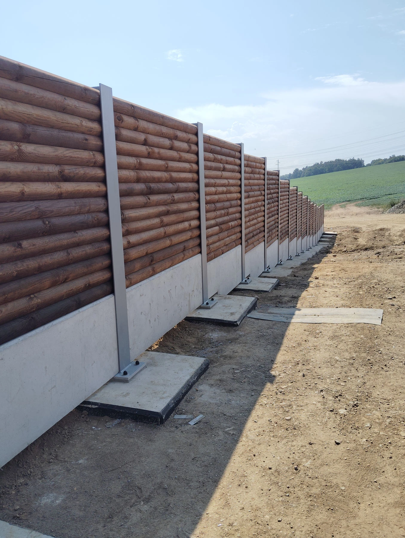 Protihluková stena - Mirotice, ČR - 4