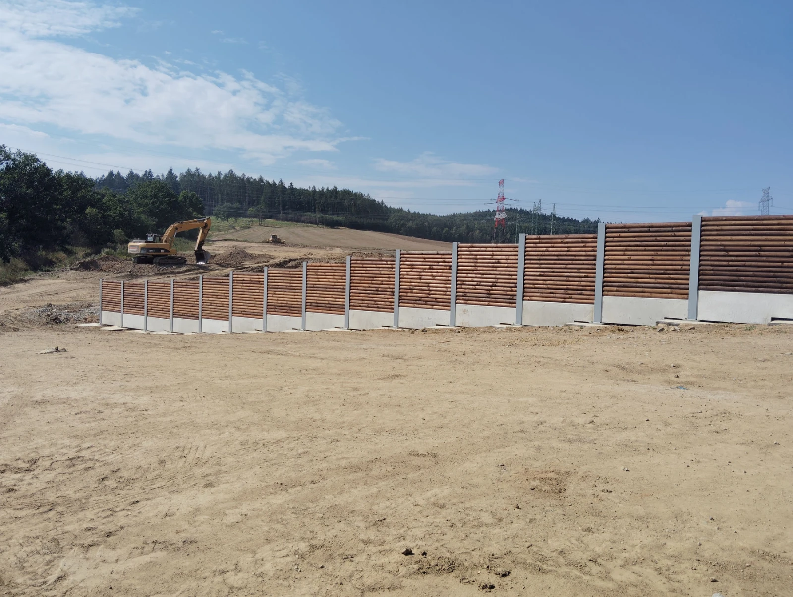 Protihluková stena - Mirotice, ČR - 5