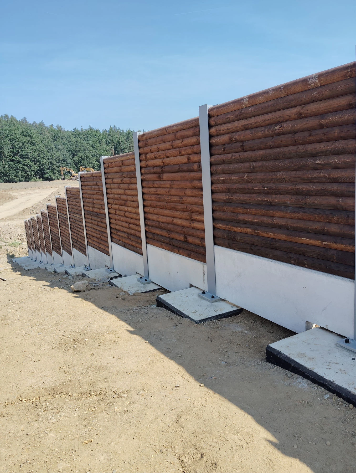 Protihluková stena - Mirotice, ČR - 6