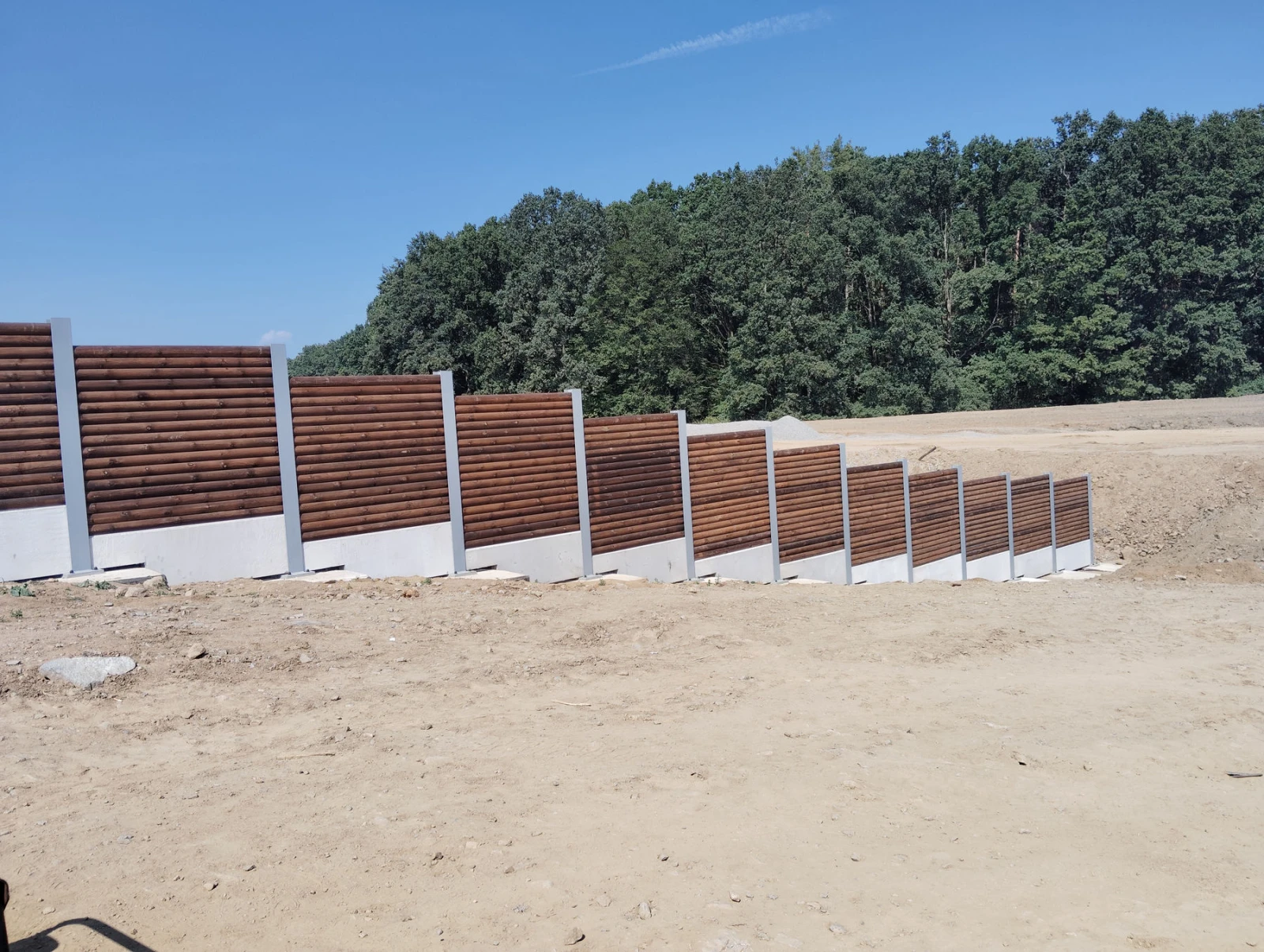 Protihluková stena - Mirotice, ČR - 7