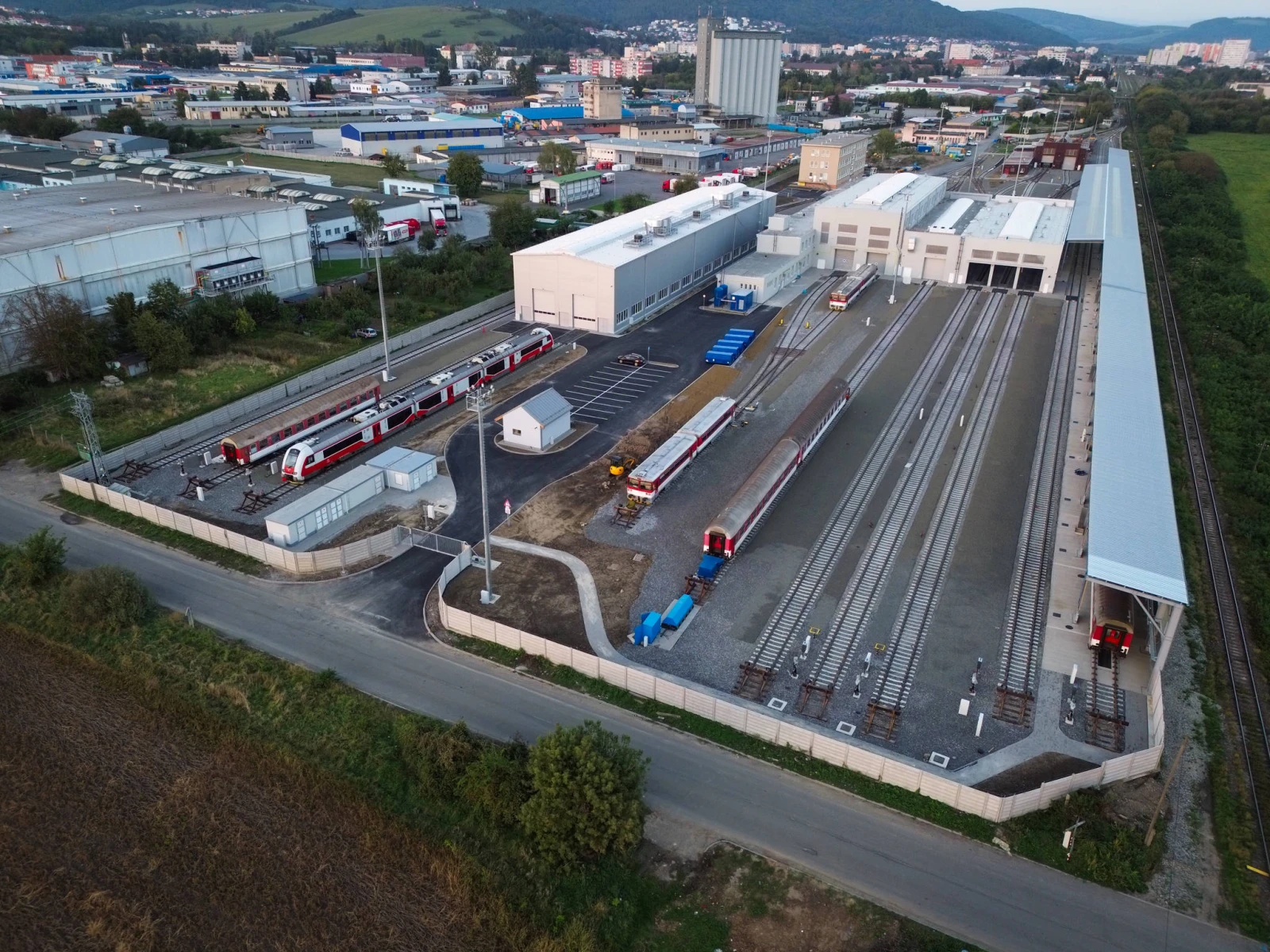 Technicko-hygienická údržba železničných koľajových vozidiel Humenné