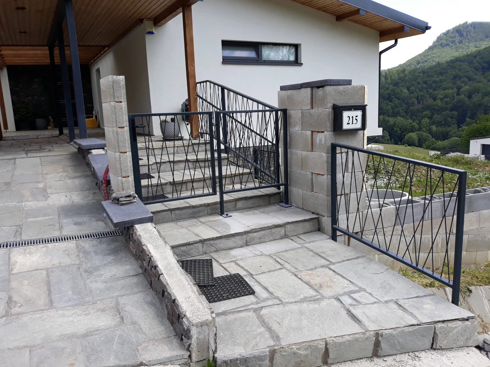 Zábradlie rodinný dom - 6